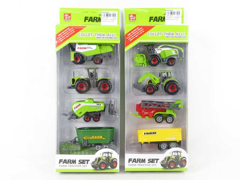 Die Cast Farmer Truck Free Wheel(2S) toys