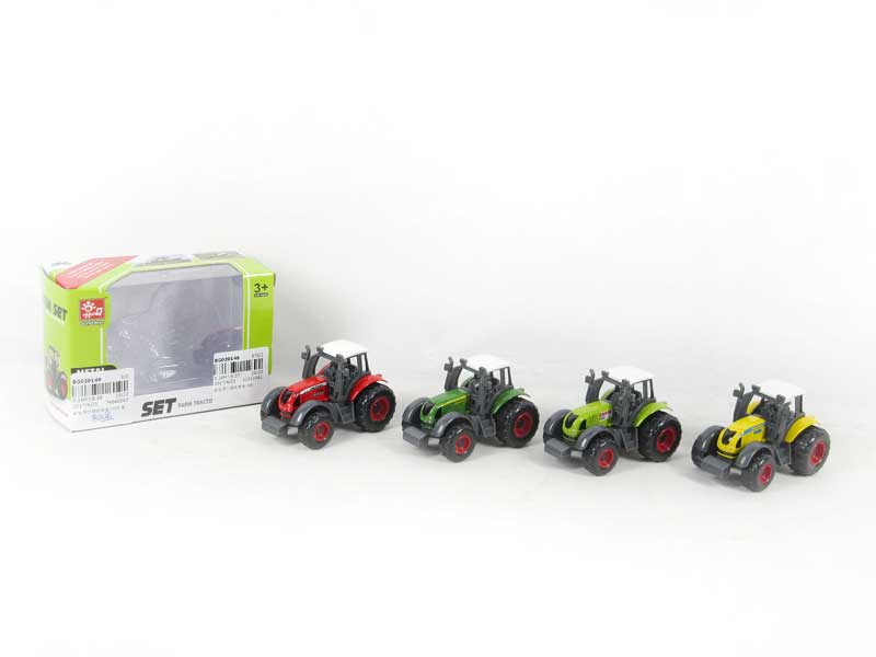 Die Cast Farmer Truck Free Wheel(4C) toys