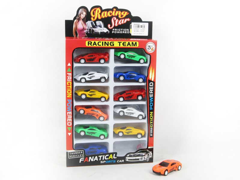 Free Wheel Racing Car(12in1) toys