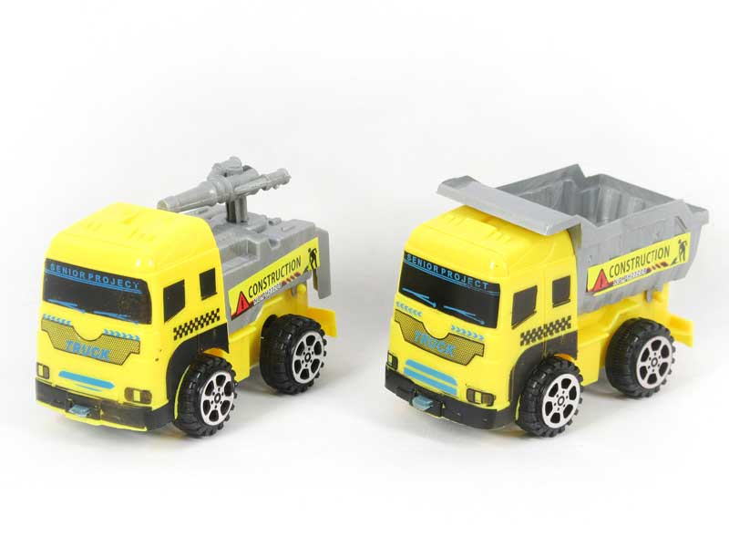 Free Wheel Construction Truck(4S） toys