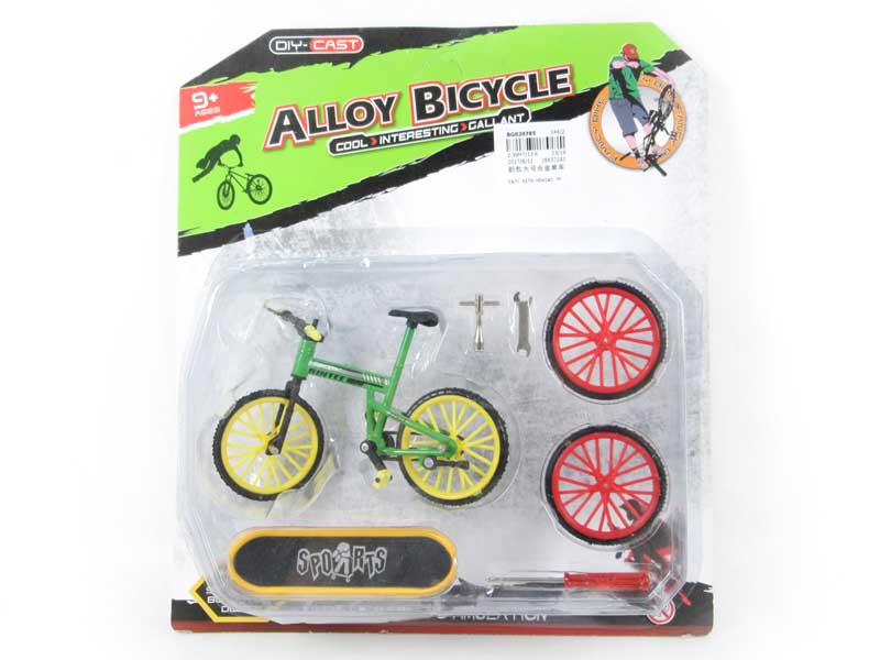 Die Cast Bicycle Free Wheel toys