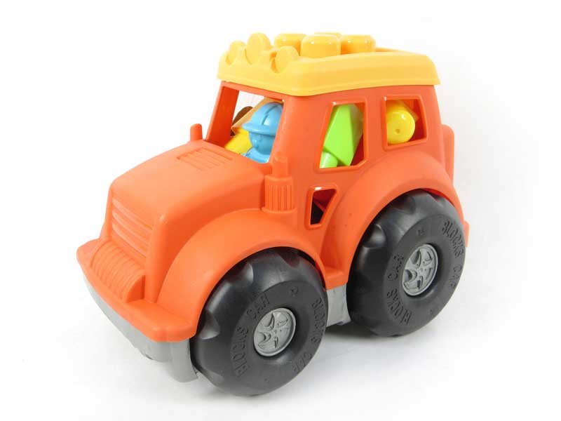 Free Wheel Block Car()11PCS_ toys