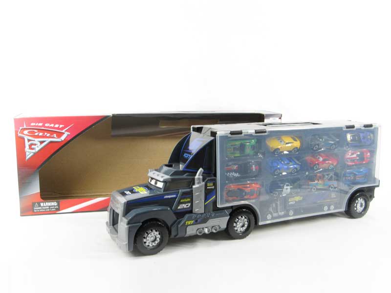 Die Cast Truck Set Free Wheel(2C) toys