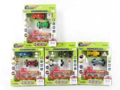 Die Cast Equation Car Set Free Wheel(4S) toys