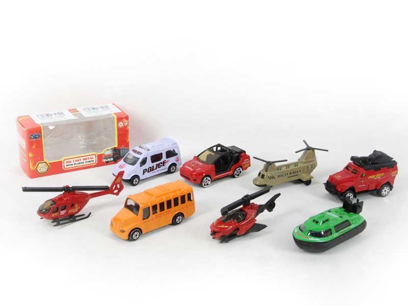 Die Cast Car Free Wheel(8S) toys