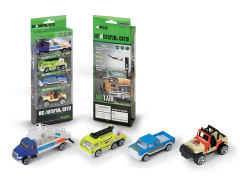 Die Cast Car Free Wheel(4in1) toys