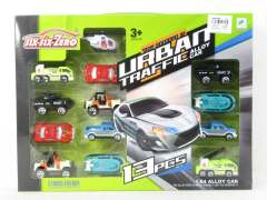 Die Cast Car Free Wheel(13in1) toys