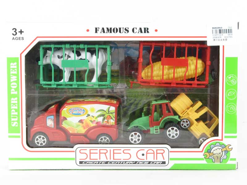 Free Wheel Farmer Truck  Set toys