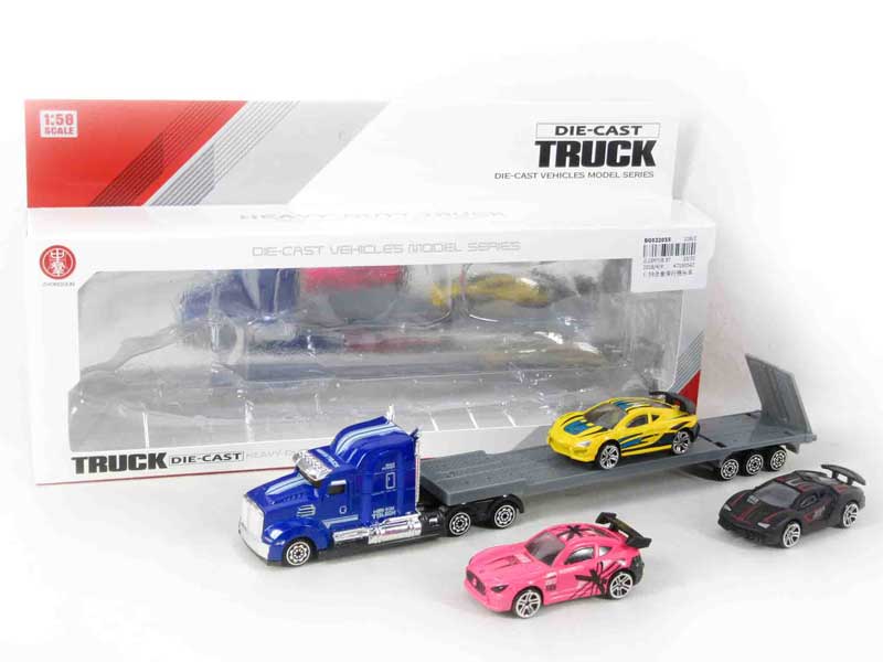 1:58 Die Cast Tow Truck Free Wheel toys
