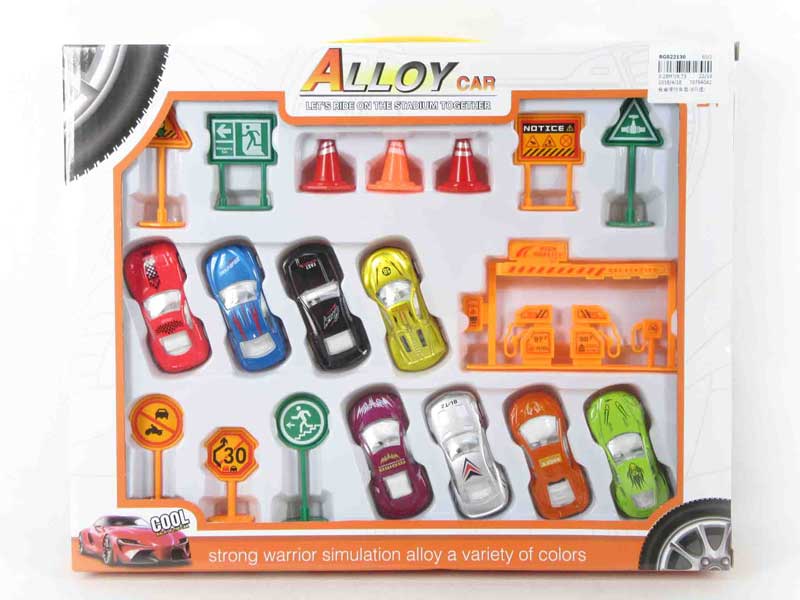 Die Cast Car Set Free Wheel(8in1) toys