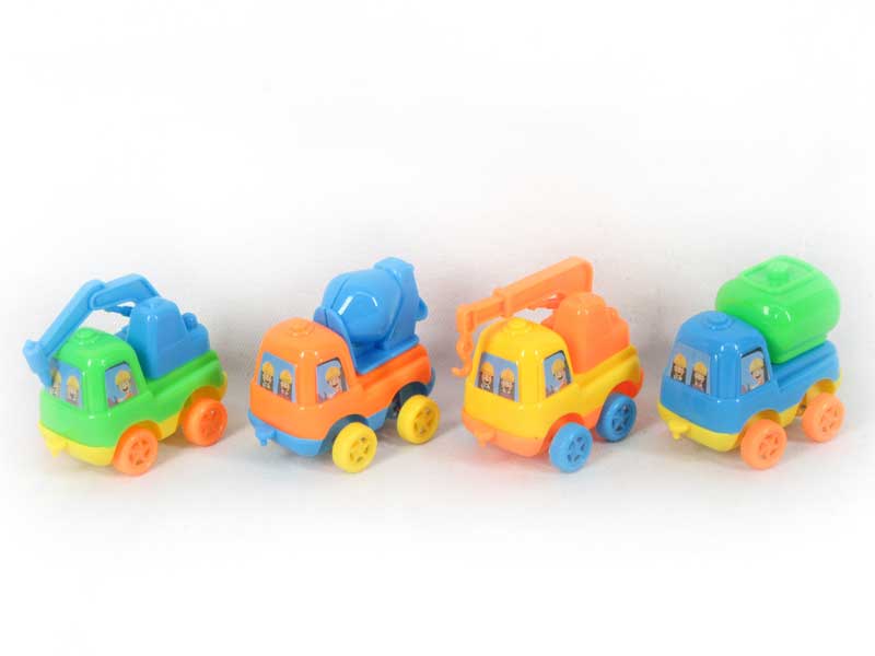 Free Wheel Construction Truck(4S4C) toys