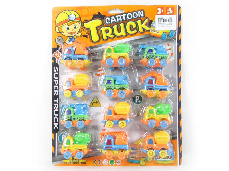 Free Wheel Construction Truck(12in1) toys