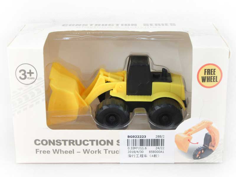 Free Wheel Construction Truck(4S) toys