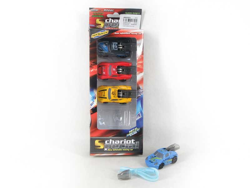 Die Cast Racing Car Free Wheel(4in1)) toys