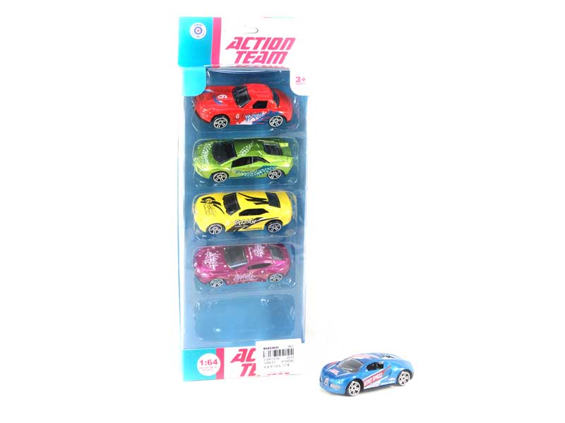 Die Cast Sports Car Free Wheel(in1) toys