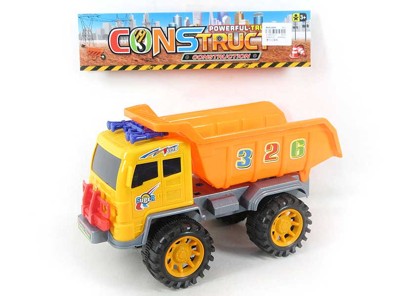 Free Wheel Construction Truck toys