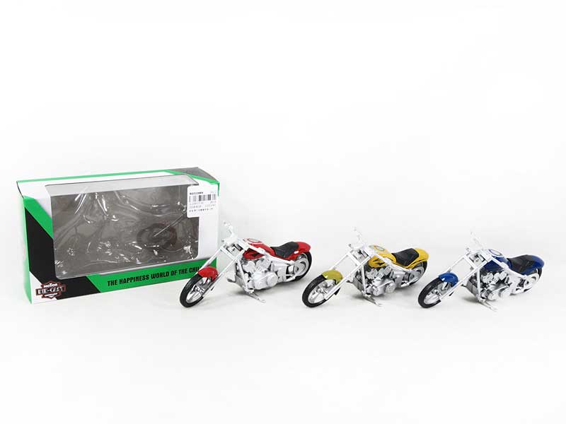 Die Cast Motorcycle Free Wheel(3C) toys