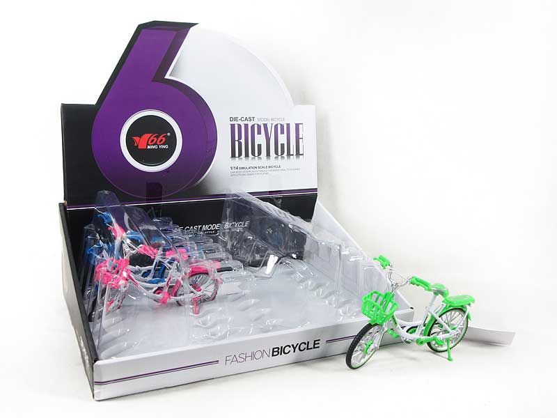 1:14 Die Cast Bike Free Wheel(12in1) toys