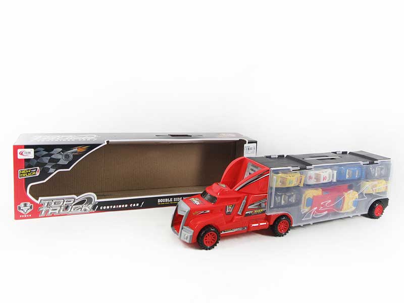 Free Wheel Truck Tow Free Wheel Sports Car(3C) toys