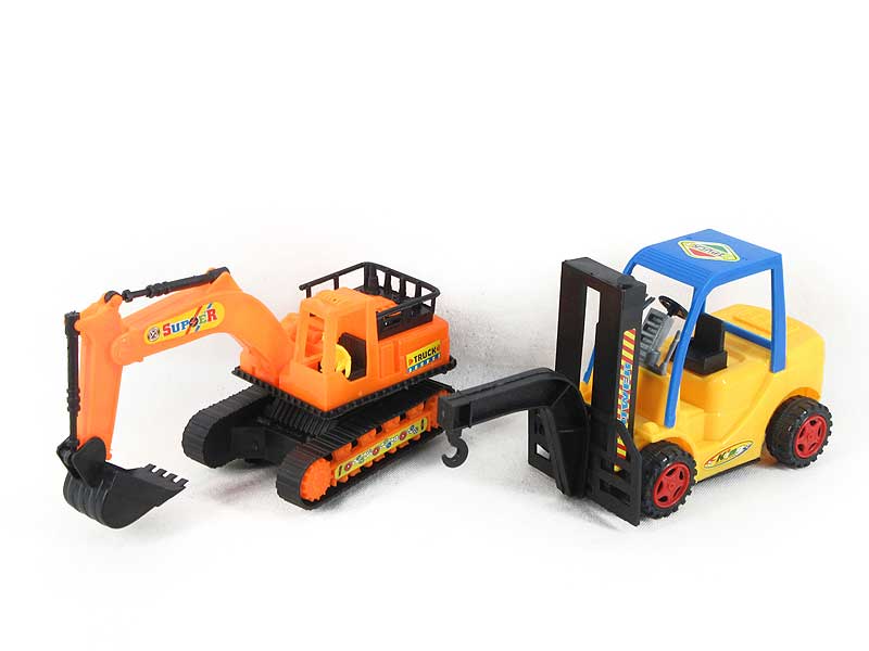 Free Wheel Construction Truck(2in1 toys