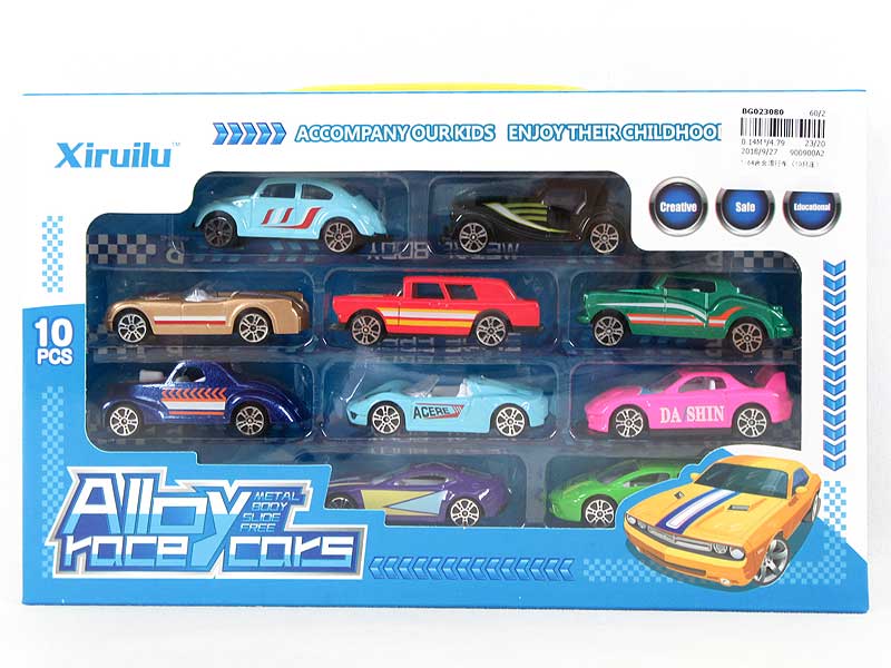 1:64 Die Cast Car Free Wheel(10in1) toys