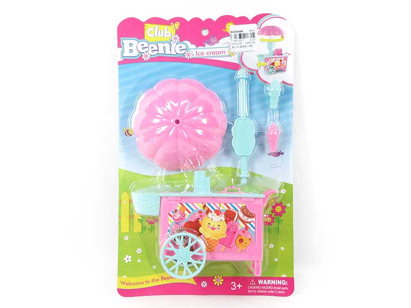 Free Wheel Icecream Car(2C) toys