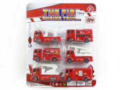 Free Wheel Fire Engine(6in1)