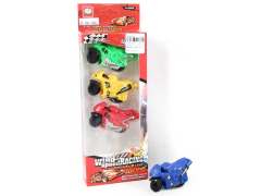 Free Wheel Whistle Car(4in1)