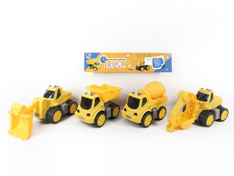 Free Wheel Construction Truck W/S(4S) toys