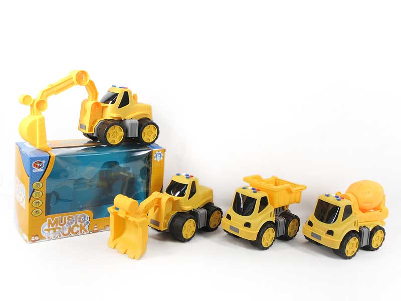 Free Wheel Construction Truck W/S(4S) toys