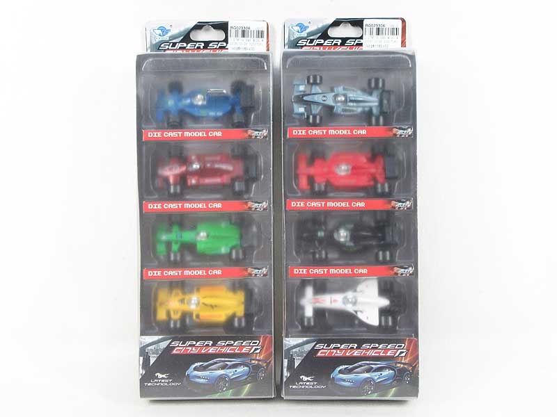 1:64 Die Cast Equation Car Free Wheel(4in1) toys