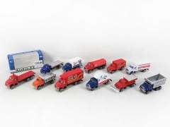 1:64 Die Cast Truck Free Whel(12S) toys