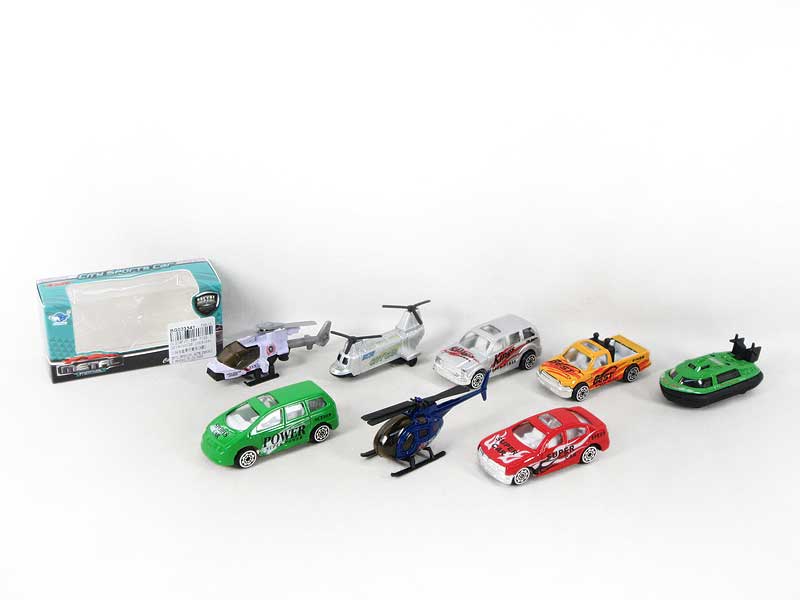 1:64 Die Cast Sports Car Free Wheel(8S) toys