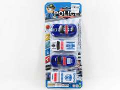 Free Wheel Police Car(4in1)
