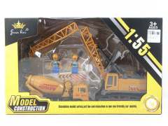 Free Wheel Construction Truck Set(7S)