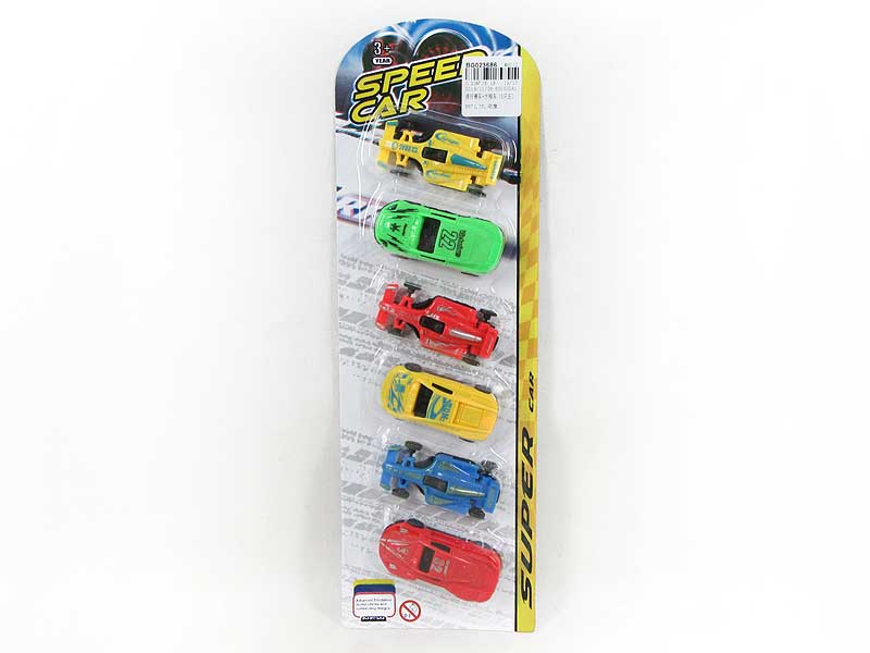 Free Wheel Racing Car & Equation Car(6in1) toys