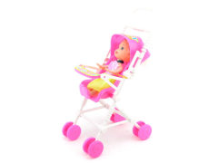 Go-cart & 3.5inch Doll