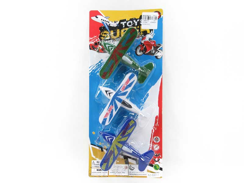 Free Wheel Airplane(3in1) toys