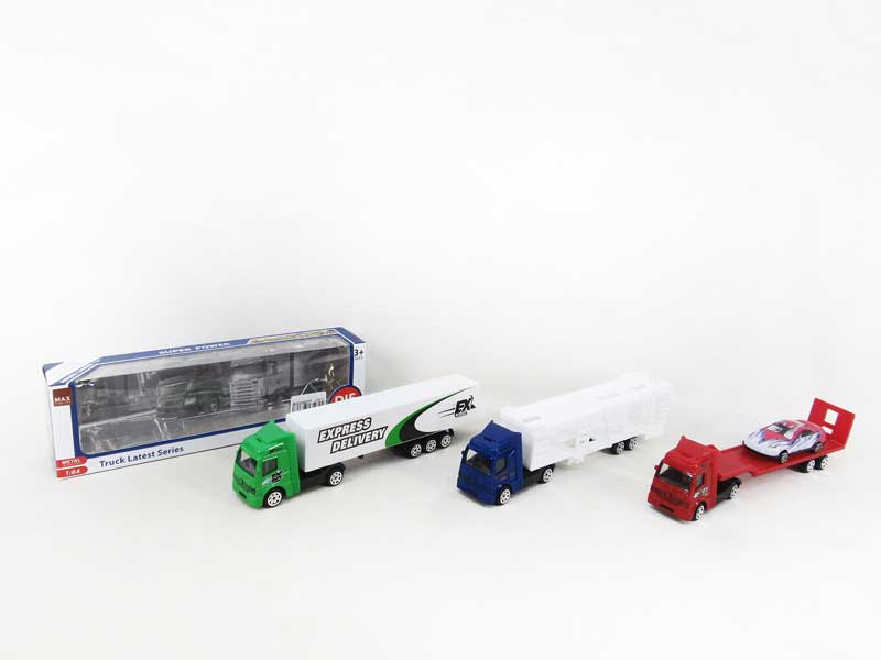 1:64 Die Cast Tow Truck Free Wheel(3S) toys