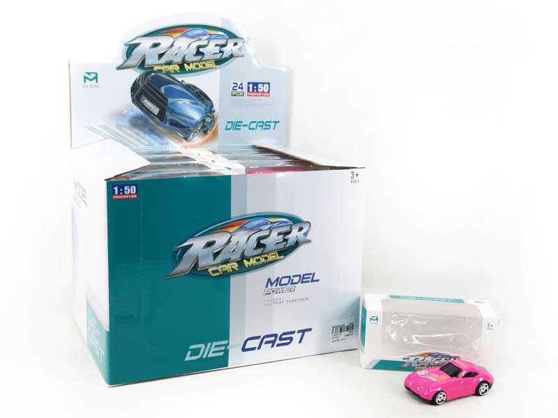 Die Cast Racing Car Free Wheel(24in1) toys