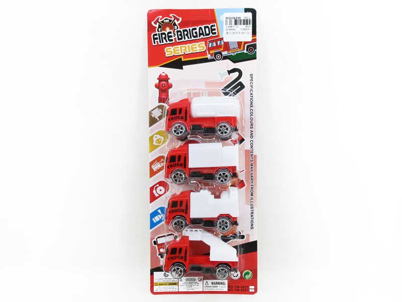 Free Wheel Fire Engine(4in1) toys