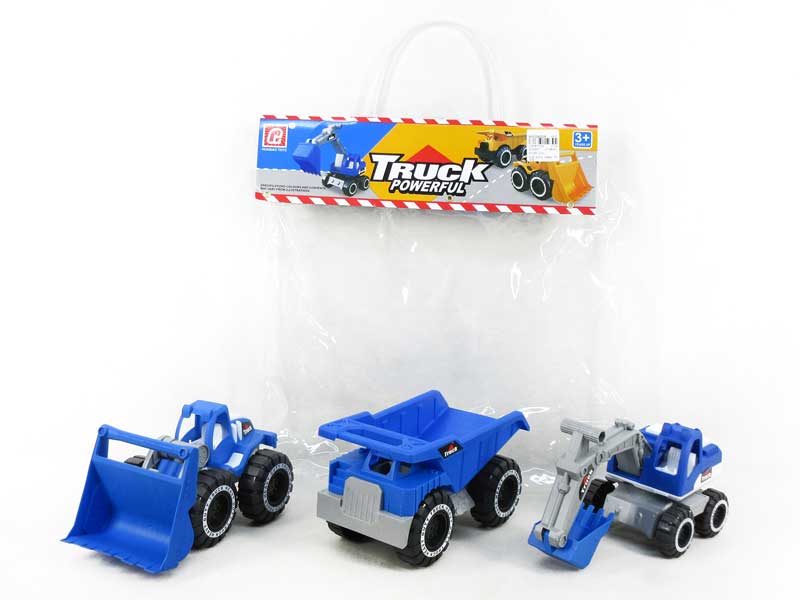 Free Wheel Construction Truck(3in1) toys