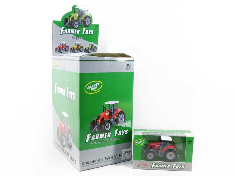 Die Cast Farmer Truck Free Wheel(12in1) toys