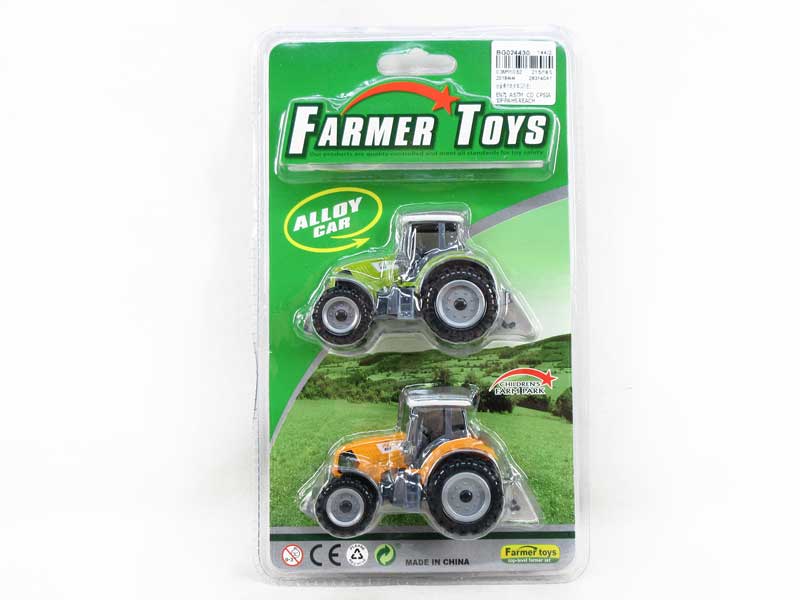 Die Cast Farmer Truck Free Wheel(2in1) toys