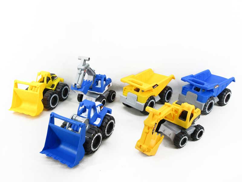 Free Wheel Construction Truck(3S2C) toys