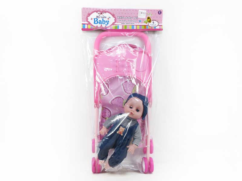 Go-Cart & 14inch Doll toys