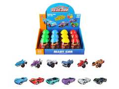 Die Cast Sports Car Free Wheel(12in1) toys