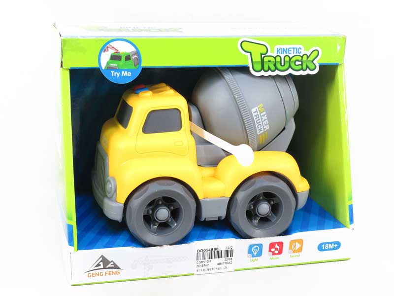 Free Wheel Construction Truck W/L_M(2C) toys