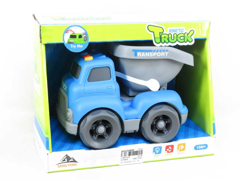 Free Wheel Construction Truck W/L_M(2C) toys