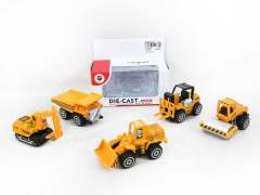 Die Cast Construction Truck Free Wheel(5S)